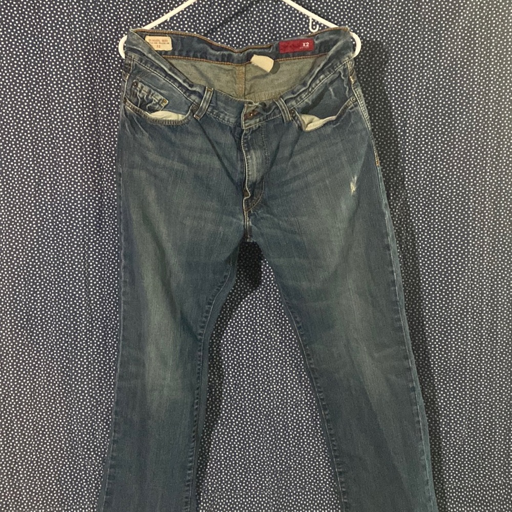 X2 men’s blue jeans.